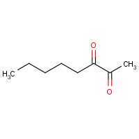 585-25-1 2,3 OCTANEDIONE chemical structure