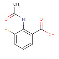 550346-18-4 2-Acetamido-3-fluorobenzoic acid chemical structure