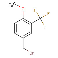 261951-89-7 4-Methoxy-3-(trifluoromethyl)benzyl bromide chemical structure