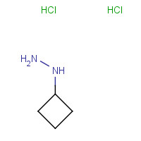 1156980-49-2 1-cyclobutylhydrazine dihydrochloride chemical structure