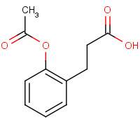17123-74-9 3-(2-ACETOXYPHENYL)PROPIONIC ACID chemical structure
