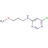 941294-46-8 6-Chloro-N-(3-methoxypropyl)pyrimidin-4-amine chemical structure