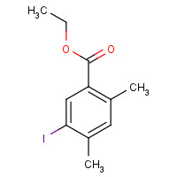 1131587-47-7 ethyl 5-iodo-2,4-dimethylbenzoate chemical structure