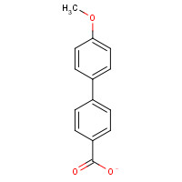 725-14-4 4'-METHOXY-BIPHENYL-4-CARBOXYLIC ACID chemical structure