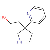 178372-19-5 2-(3-(pyridin-2-yl)pyrrolidin-3-yl)ethanol chemical structure