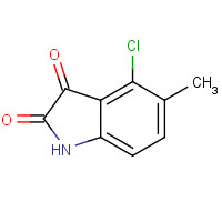 53003-18-2 4-CHLORO-5-METHYLISATIN chemical structure