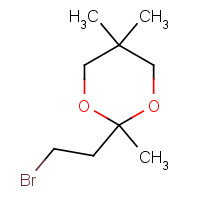 87842-52-2 2-(2-BROMOETHYL)-2 5 5-TRIMETHYL-1 3- chemical structure