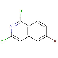 552331-05-2 6-Bromo-1,3-dichloroisoquinoline chemical structure
