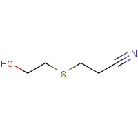 15771-37-6 3-(2-HYDROXYETHYLTHIO)PROPIONITRILE chemical structure