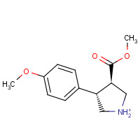 939758-17-5 Trans-methyl 4-(4-methoxyphenyl)pyrrolidine-3-carboxylate chemical structure