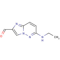 1184920-26-0 6-(ethylamino)imidazo[1,2-b]pyridazine-2-carbaldehyde chemical structure