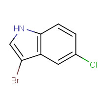 85092-82-6 1H-INDOLE,3-BROMO-5-CHLORO- chemical structure