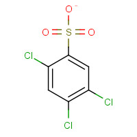 53423-65-7 2,4,5-Trichlorobenzenesulfonic acid sodium salt chemical structure