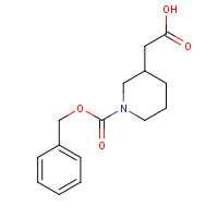 86827-10-3 N-CBZ-3-PIPERIDINEACETIC ACID chemical structure