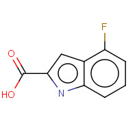 399-68-8 4-Fluoroindole-2-carboxylic acid chemical structure