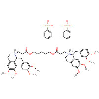64228-81-5 Atracurium besylate chemical structure