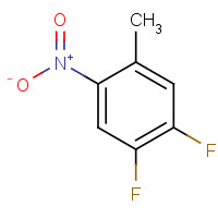 127371-50-0 4,5-DIFLUORO-2-NITROTOLUENE chemical structure