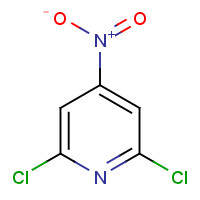 2587-01-1 2,6-DICHLORO-4-NITROPYRIDINE-N-OXIDE chemical structure