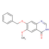 179688-01-8 6-Methoxy-7-benzyloxyquinazolin-4-one chemical structure