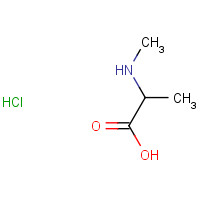 65672-32-4 N-Methyl-L-alanine hydrochloride chemical structure