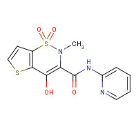 59804-37-4 Tenoxicam chemical structure
