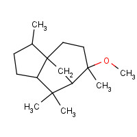 19870-74-7 Methyl cedryl ether chemical structure