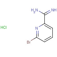 122918-17-6 6-bromopicolinimidamide hydrochloride chemical structure