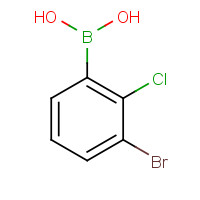 352535-98-9 3-BROMO-2-CHLOROPHENYLBORONIC ACID chemical structure