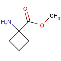 215597-35-6 1-AMINO-CYCLOBUTANECARBOXYLIC ACID METHYL ESTER chemical structure