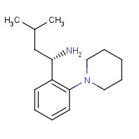 147769-93-5 (S)-3-Methyl-1-(2-piperidin-1-ylphenyl)butylamine chemical structure