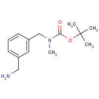 954238-64-3 3-AMINOMETHYL-1-N-METHYL-1-N-BOC-AMINOMETHYL-BENZENE chemical structure