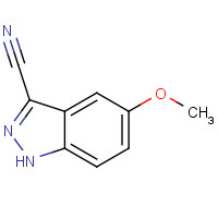 90322-88-6 5-methoxy-1H-indazole-3-carbonitrile chemical structure