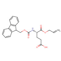 144120-54-7 FMOC-GLU-OALL chemical structure