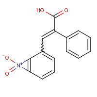 5345-40-4 3-(o-Nitrophenyl)-2-phenylpropenoic acid chemical structure