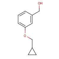 411229-88-4 (3-(cyclopropylmethoxy)phenyl)methanol chemical structure