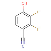 126162-38-7 2,3-Difluoro-4-hydroxybenzonitrile chemical structure