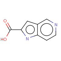 800401-65-4 5-AZAINDOLE-2-CARBOXYLIC ACID chemical structure