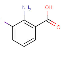 20776-55-0 2-amino-3-iodo-benzoic acid chemical structure