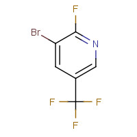 1031929-01-7 3-BROMO-2-FLUORO-5-(TRIFLUOROMETHYL)PYRIDINE chemical structure