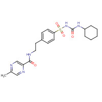 29094-66-4 GLIPIZIDE chemical structure