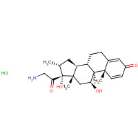 744254-10-2 21-Amino-9-fluoro-11,17-dihydroxy-16-methylpregna-1,4-diene-3,20-dione hydrochloride chemical structure
