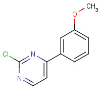 499195-50-5 2-Chloro-4-(3-methoxyphenyl)pyrimidine chemical structure