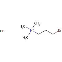 3779-42-8 (3-Bromopropyl)trimethylammonium bromide chemical structure