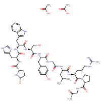 71447-49-9 Gonadorelin acetate chemical structure