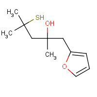64835-96-7 4-((2-Furylmethyl)thio)-4-methylpentan-2-one chemical structure