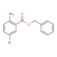 1131587-72-8 benzyl 2-amino-5-bromobenzoate chemical structure