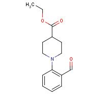 259683-56-2 1-(2-FORMYLPHENYL)PIPERIDINE-4-CARBOXYLIC ACID ETHYL ESTER chemical structure