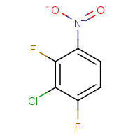 3847-58-3 3-CHLORO-2,4-DIFLUORONITROBENZENE chemical structure