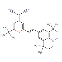200052-70-6 4-(Dicyanomethylene)-2-tert-butyl-6-(1,1,7,7-tetramethyljulolidin-4-yl-vinyl)-4H-pyran chemical structure
