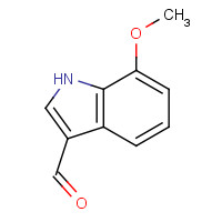 109021-59-2 7-Methoxy-3-indolecarboxaldehyde chemical structure